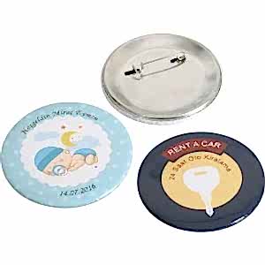 Buton Rozet ( 6 x 6 cm )