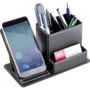 Deri Organizer ( 10,5 x 10,5 x 21 cm )