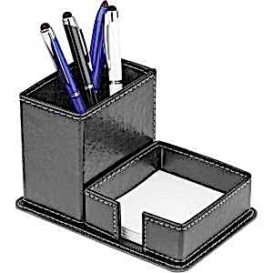 Deri Kalemlik ve Notluk ( 9,5 x 10,5 x 23,5 cm )