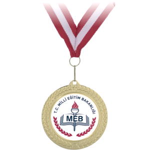 Madalya - Sarı - 7 Cm