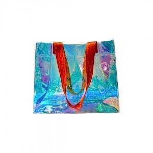 PVC Hologram Plaj Çantası