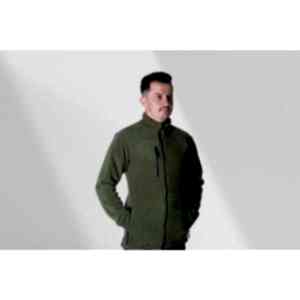 Üç Cep Fermuarlı Polar Ceket