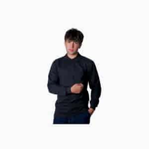 Polo Yaka İki İplik Sweatshirt