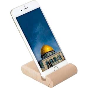 Ahşap Telefon Tutucu ( 6,5 x 7,7 x 1,8 cm )