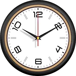 Plastik Duvar Saati ( Ø 28 cm )