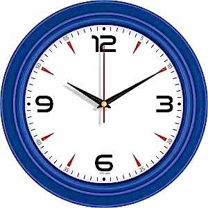 Plastik Duvar Saati ( Ø 32 cm )