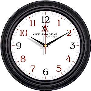 Plastik Duvar Saati ( Ø 32 cm )