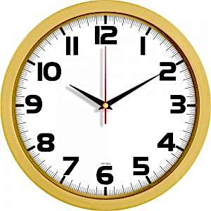 Plastik Duvar Saati ( Ø 30 cm )