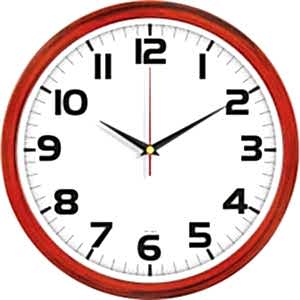 Plastik Duvar Saati ( Ø 30 cm )