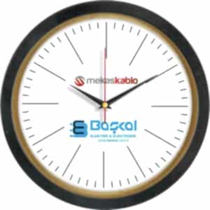 Plastik Duvar Saati ( Ø 30 cm )
