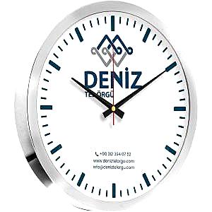 Metal Duvar Saati ( Ø 35 cm )