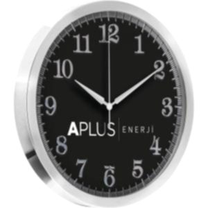 Metal Duvar Saati ( Ø 25 cm )