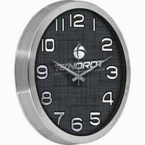 Alüminyum Duvar Saati ( Ø 35 cm )