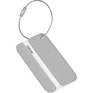 Valiz Etiketi ( 8 x 4,3 cm )