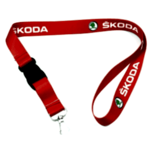 Ara Kilitli Baskılı Yaka İpi